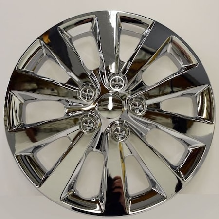 Coast2Coast 16", 10 Spoke, Chrome Plated, Plastic, Set Of 4 IWC52116C